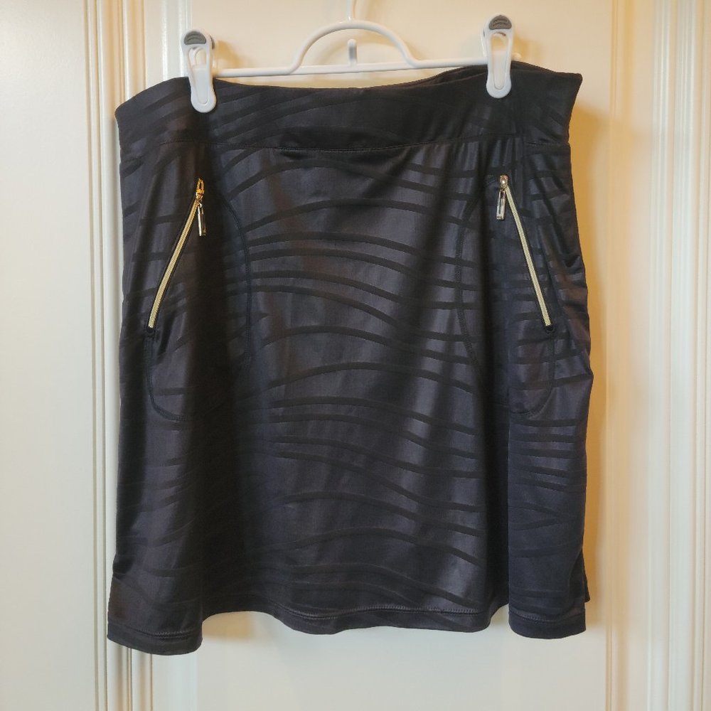 Jamie Saddock Black Skort